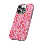 Candy Swirl Lollipop Art Tough Phone Case