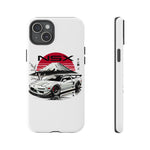 NSX Retro Mount Fuji Illustration JDM phone case | Tough Cover