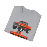 Orange 1979 F150 T-Shirt | Classic Pickup Truck Illustration