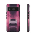 Countach Neon Wedge Phone Case Retro Supercar Tough Case