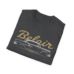 1955 Bel Air Tri-Five Classic Car Name Badge Classic Car T-Shirt Fan Gift