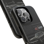 Z28 Camaro Phone Case Classic Muscle Car Patriotic Tough Cover Gift Art