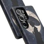 Geisha Parasol Moonlight Art Tough Phone Case