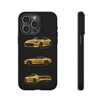 Gold Fairlady Z Classic Sports Car Tough Phone Case - 3 View
