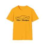 1970 GTO Judge Black Outline Silhouette Emblem Classic Car T-Shirt Fan Gift