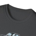 Black 1978 Chevy K10 Pickup T-Shirt | Classic Truck Illustration Tee