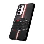 Camaro ZL1 Phone Case, Black Red Racing Stripe Studio Cover, Gift