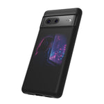 Girl at Window Night Cityphone Case | Tough Case