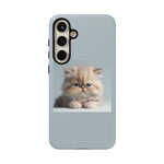 Fluffy Persian Kitten phone case | Tough Cases