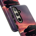 C8 Sunset Silhouette Phone Case Tough Protective Case