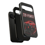 Tri-Power Classic Muscle Car GTO phone case | Retro Automotive Graphic