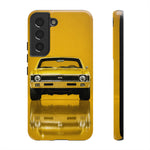 Nova SS Phone Case Yellow, Classic 70s Muscle Car Cover, Gift for Him