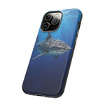 Tiger Shark Phone Case, Dappled Blue Water Tough Cover