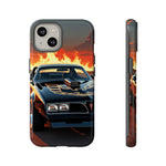 Firebird Trans Am Black Gold Eagle Art Tough Phone Case