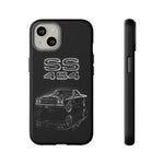 SS 454 Classic Muscle Car El Camino phone case | vintage Chevy reflection