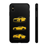 Yellow Camaro SS Muscle Car Phone Case Tough Multi View Print