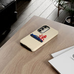 R34 Skyline Red Kanji Minimal Tough Phone Case