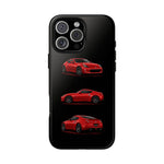 Red 370Z Sports Coupe Tough Phone Case for JDM Enthusiasts