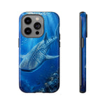 Whale Shark Phone Case, Sunlit Spotted Pattern Cover