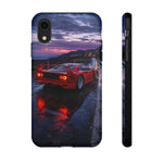 F40 Legendary Supercar Prancing Red Speed Art Tough Phone Case