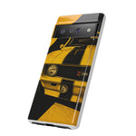Z28 Yellow Camaro Retro Poster Tough Phone Case