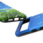 Bubbles Over Grass phone case | Tough Cover