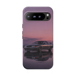 Sunset Skyline GT-R R32 phone case | car reflection, purple dusk
