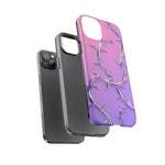 Chrome Thorn Vine Phone Case Vaporwave Tough Cover