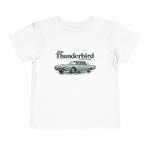1961 Thunderbird Toddler T-Shirt – Vintage Blue Hardtop Classic Car