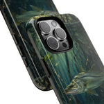 Snook Phone Case, Mangrove Sunbeam Painterly Marine Art Cover, Gift