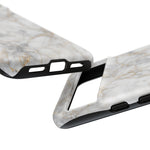 White Marble Pattern Phone Case | Tough Cover