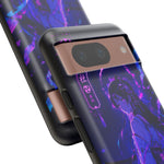 Neon Shrine Maiden phone case | Tough Case, anime vaporwave