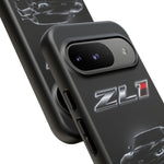 ZL1 Camaro phone case | tough phone case, black muscle car design