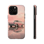 1957 Chevy Bel Air Blush Cream Tough Phone Case for Classic Car Fans