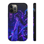 Neon Shrine Maiden phone case | Tough Case, anime vaporwave