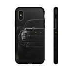 Black F150 Raptor Truck Studio Front Tough Phone Case
