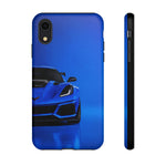Elkhart Lake Blue C7 ZR1 Tough Phone Case