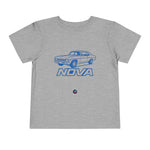 Toddler T-Shirt 1970 Chevy Nova Silhouette Car Graphic Tee Kids Vintage Auto