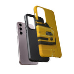 Yellow Supra Phone Case, MK4 90s JDM Legend Tough Protective Cover for Men