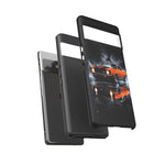 1969 Hugger Orange Camaro Z28 Phone Case, Muscle Car Tough Cover