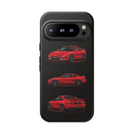 Red MR2 JDM Sports Car Phone Case Tough Multi View