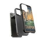Tarpon Fishing Phone Case Saltwater Angler Tough Cover Gift