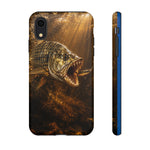 Tigerfish Lure Strike Phone Case Freshwater Fishing Gift for Anglers