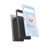 Samoyed Kawaii Snowball Chibi Pet Dog Breed Art Tough Phone Case