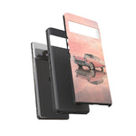 1957 Chevy Bel Air Blush Cream Tough Phone Case for Classic Car Fans