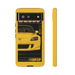 S2000 Spa Yellow Retro 90s JDM Car Tough Phone Case