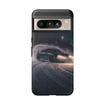 MK4 Supra Snow Drift Night Tough Phone Case