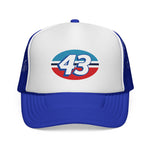 #43 Retro Racing Trucker Cap Hat | Classic Stock Car Style Mesh Snapback