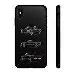 Black Silverado Classic Pickup Tough Phone Case for Chevy Truck Fans