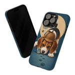 Beagle Nose Detective Phone Case Funny Dog Lover Gift